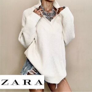 Zara Women's White Sweater